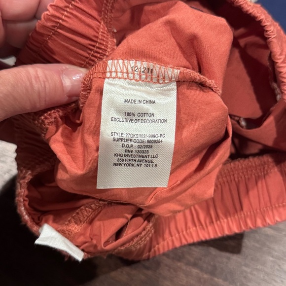 GAP Kids Navy Blue Tee and Orange Shorts Set 18 months - Picture 9 of 9